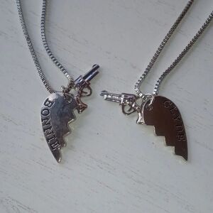 Bonnie and Clyde necklace bundle‎